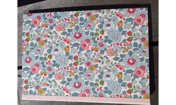 Liberty fabric Photo album