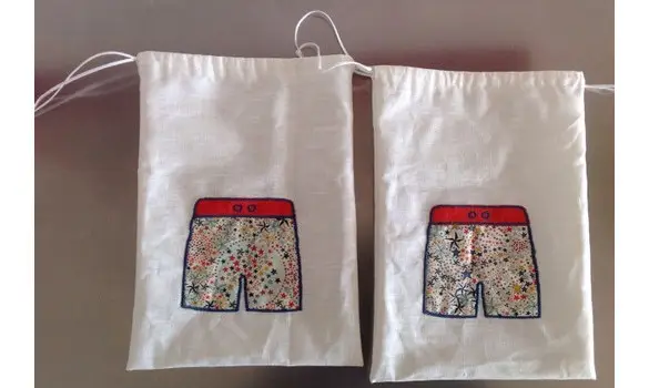 Pochette maillot mouillé garçon