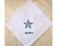 Lange brodé étoile