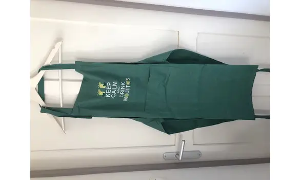 embroidered apron MOJITO