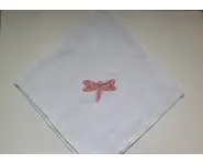 Lange brodé libellule